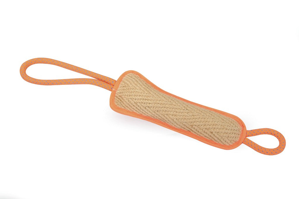 Gioco per cani Camon riportino in juta con doppia maniglia 50 cm Gioco per cani Camon riportino in juta con doppia maniglia 50 cm